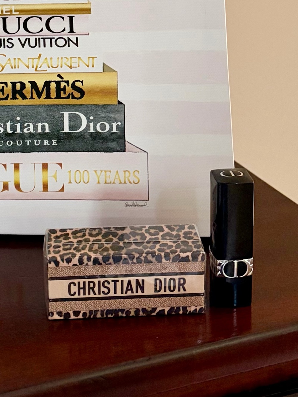 New Dior Rouge Dior Matte Lipstick and Limited Edition Mitzah lipstick holder